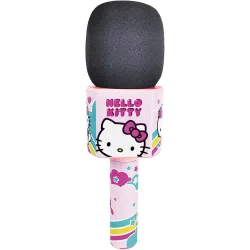Microfono bluetooth rosa con melodias