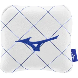 Putterhaube Mallet Quilted, weiss/blau