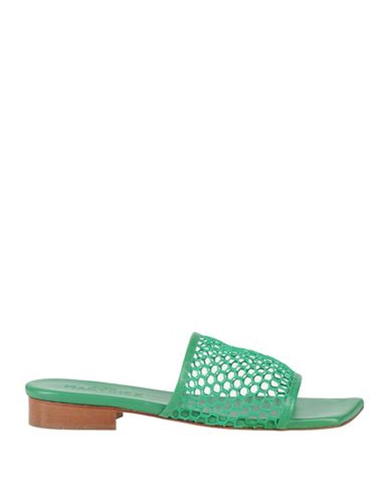 Sandalias Mujer Verde 38,39 Mujer