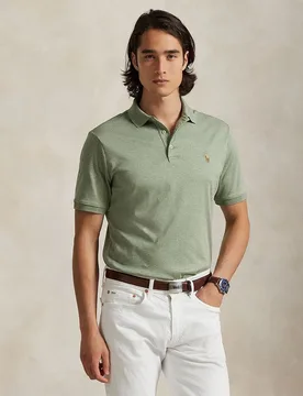 Polo de hombre de algodón interlock Regular fit - Polo Ralph Lauren - FashionsVida