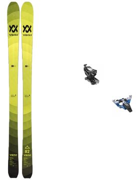 Tourenski Pack Rise Up 82 2025 für Herren aus Holz Gelb