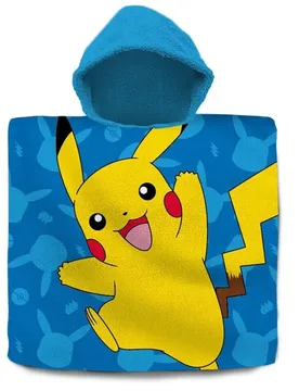 Merchandising Pokémon Poncho Multicolor One Size unisex - Nintendo - FashionsVida