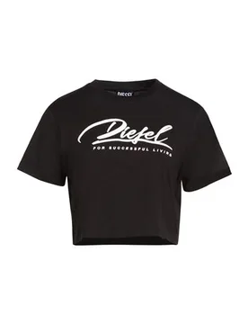 Camiseta Mujer Negro L,M,S,XL Mujer - Diesel - FashionsVida