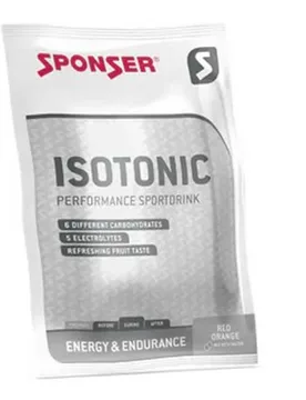 Boîte De Monodose Isotonique Rouge Orange 52g 20 Unités - Sponser Sport Food - FashionsVida