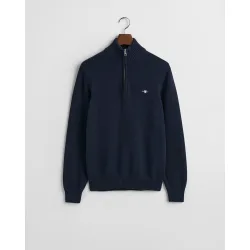 Jersey de hombre de cuello alto con cremallera