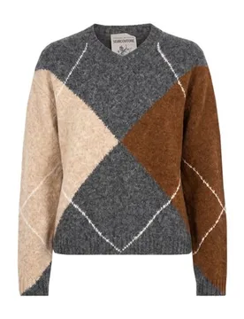 Pullover Mujer Gris L,M Mujer - Semicouture - FashionsVida