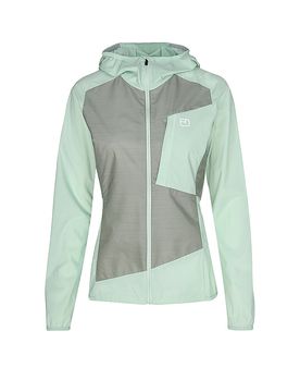 Coupe-vent Trace Hoodie vert clair L