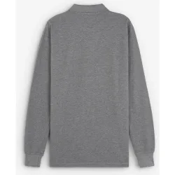 Polo de manga larga de hombre regular fit de algodón