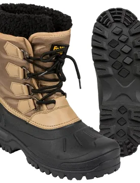 Kälteschutzstiefel Plus - Schwarz / 42 Herren Schwarz adult - FoX Outdoor - FashionsVida