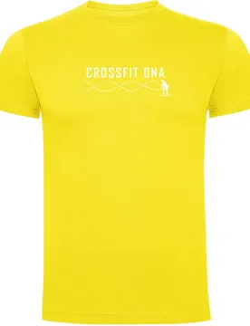 T-shirt à Manches Courtes Crossfit Dna Yellow S
