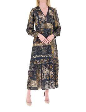 Abito in viscosa LIU JEANS BLU NOTTE 46