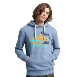 Sweat à Capuche Vintage Great Outdoors Venezia Blue Marl S