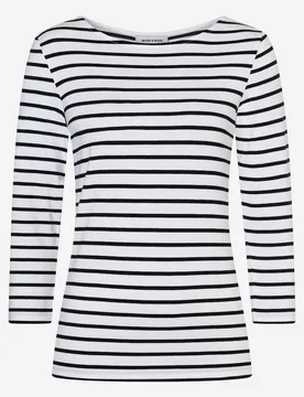 Striped Shirt, 3/4 Sleeve female - 42 - FashionsVida