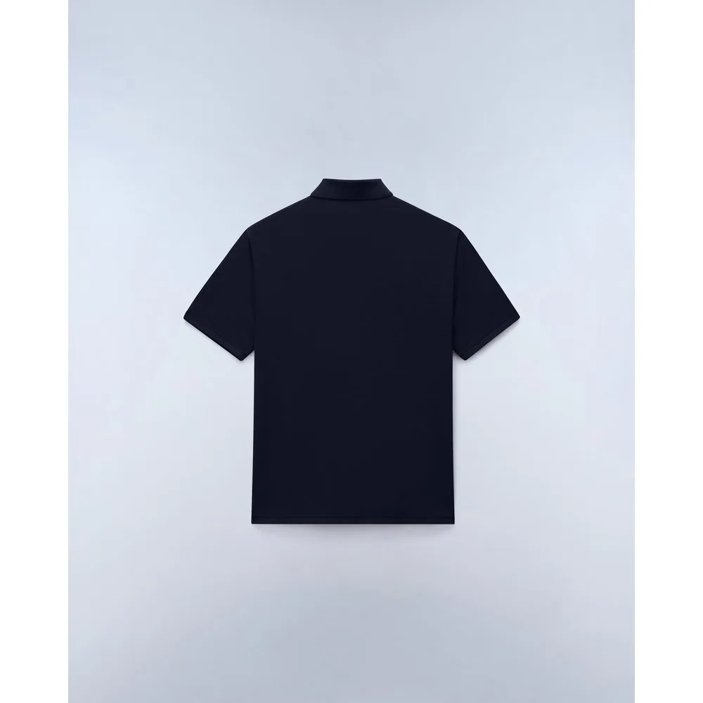 Polo de piqué de hombre Ebea de manga corta - Napapijri - FashionsVida