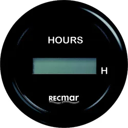 Hour Counter Black 51 mm unisex