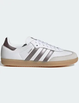 SCARPE SAMBA OG 38 2/3 Cloud White / Coffee Met. / Gum - Adidas - FashionsVida