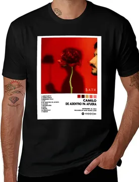CAMILO - DE ADENTRO PA AFUERA T-Shirt Casual Minimalist Short Sleeve Top T-Shirt - Aliexpress - FashionsVida