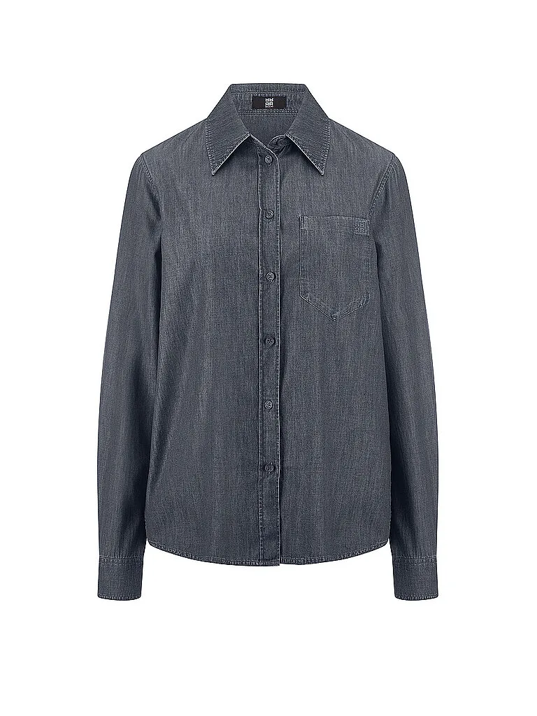 Riani Jeansbluse bleu marine 44 - Riani - FashionsVida