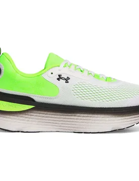 Infinite Elite 2 Running Shoes White / Hyper Green / Black UK 8 Men - Under armour - FashionsVida