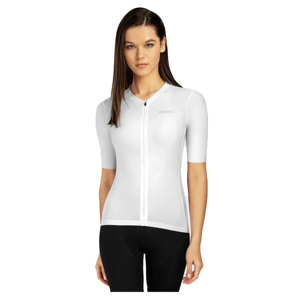 Maglia A Maniche Corte Srx Pro Airy White - Siroko - FashionsVida