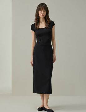 Donna Gonna Midi SILKAIRY™ Perfetta Maglia L