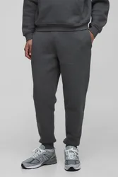 Herren Basic Regular Fit Jogginghose Charcoal Größe 36-37