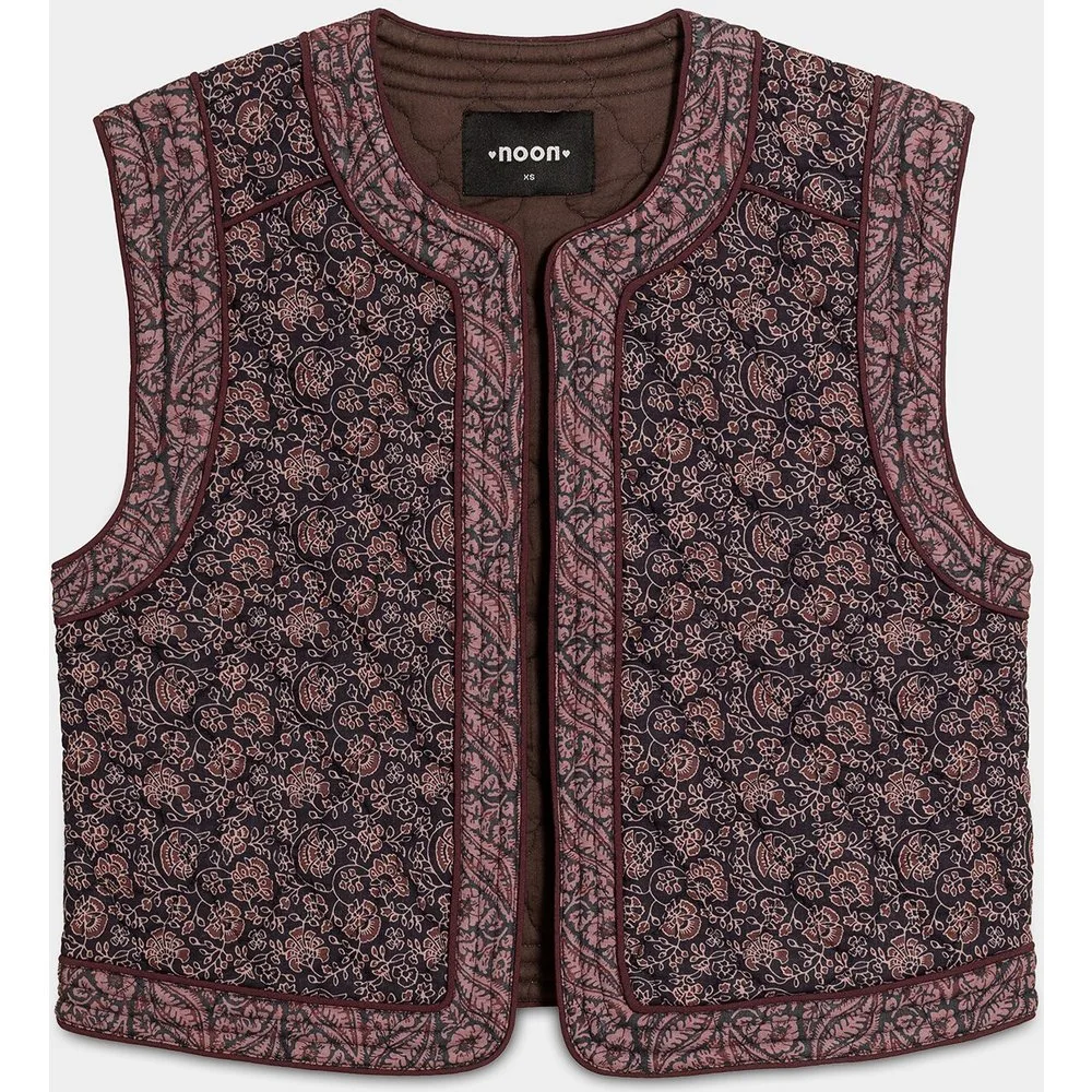 Chaleco de mujer sin manga con estampado - Noon - FashionsVida