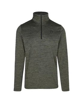 Camiseta interior con cremallera para hombre Hammastunturi oliva XXL - Luhta - FashionsVida