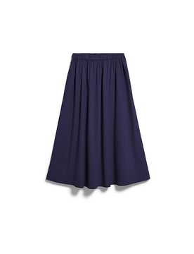 Midirock dunkelblau XS damen