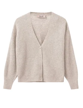 Cardigan MMTHORAV beige S - Mos mosh - FashionsVida
