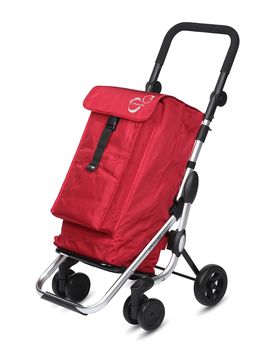 Einkaufstrolley "Go Up Basic" rot
