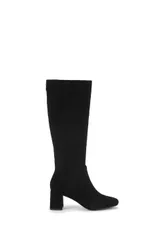 Women's 'Corsano Knee' Fabric Boots in Black Size: 5 - Black - Size: 5