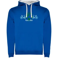 Felpa Save A Planet Two-colour Royal Blue / White