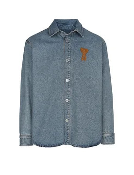 Jeanshemd blau L herren - AMI PARIS - FashionsVida