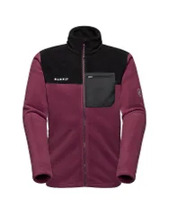 Herren Fleecejacke Innominata Polartec dunkelrot M M