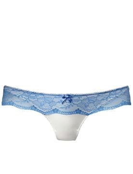 LASCANA Tanga crema / azul claro