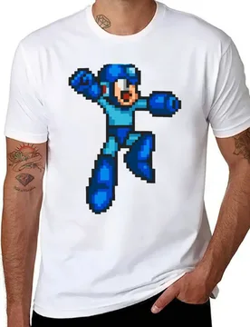 Mega Man 16-bit T-Shirt t shirts for man pack cotton t shirt men 100% cotton luxury brand T-Shirt - Aliexpress - FashionsVida