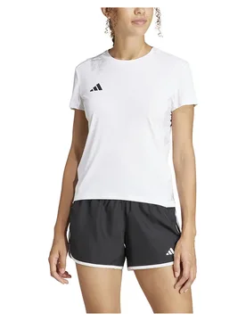 Maglietta A Maniche Corte Adizero Essentials White XS - Adidas - FashionsVida