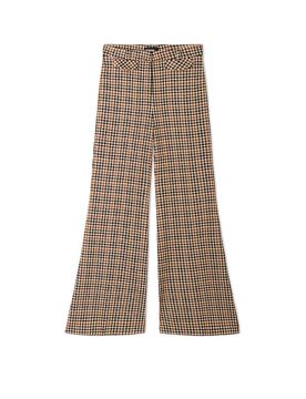 Pantalón Marlene FAMOUS rojo oscuro 34/L34