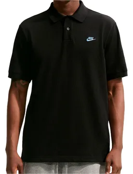 Club polo manga corta hombre Negro (XS) - Nike - FashionsVida