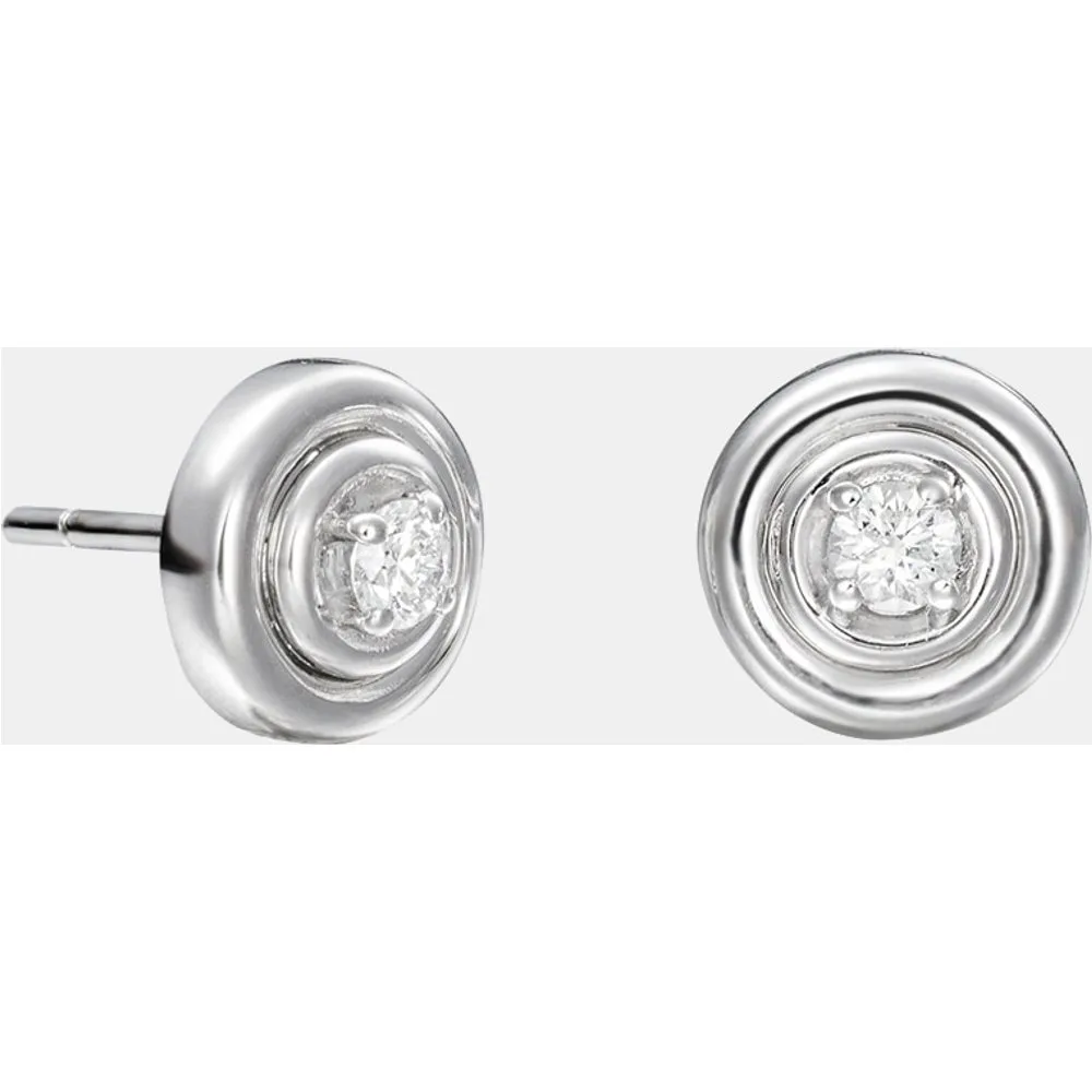 Pendientes de oro con diamantes - El Corte Inglés - FashionsVida