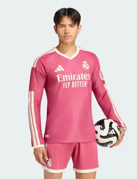 Maglia a maniche lunghe Third Authentic 26/27 Real Madrid XS Wild Pink - Adidas - FashionsVida