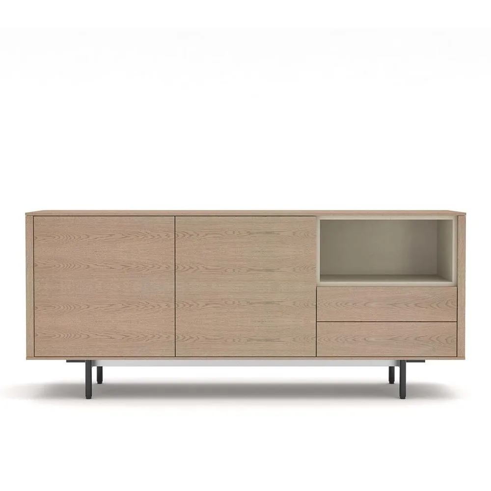 Aparador de madera de roble 199,5 cm Moss - El Corte Inglés - FashionsVida