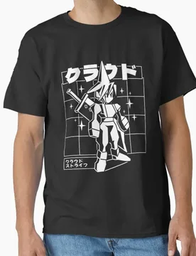 Polygonal Soldier final fantasy 7 ffvii cloud strife jrpg video game T Shirt for men 100% cotton large size Adult tops S-6XL - Aliexpress - FashionsVida