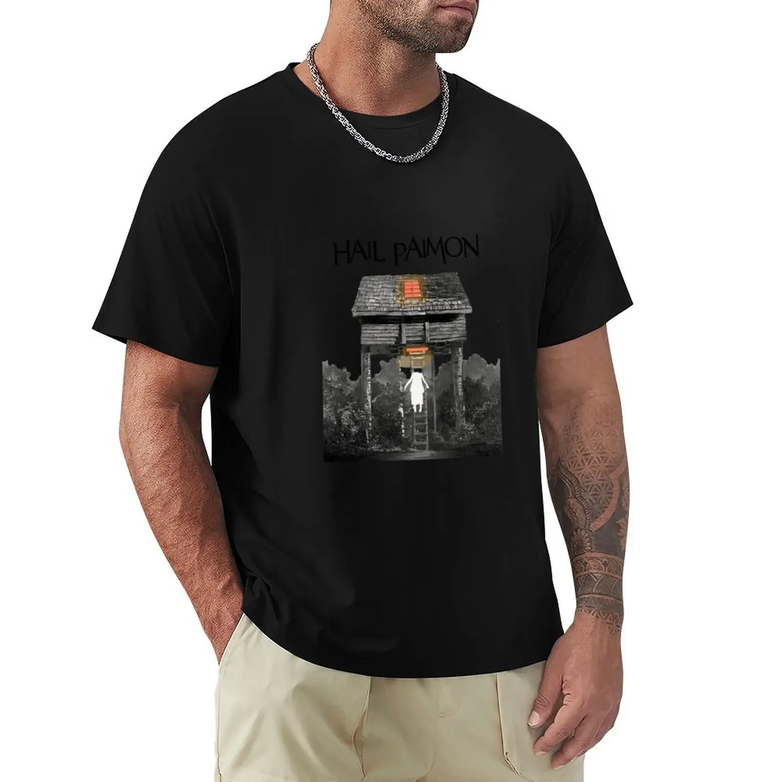Hereditary - Hail Paimon T-Shirt Lightweight Cooling Short Sleeve Tee - Aliexpress - FashionsVida