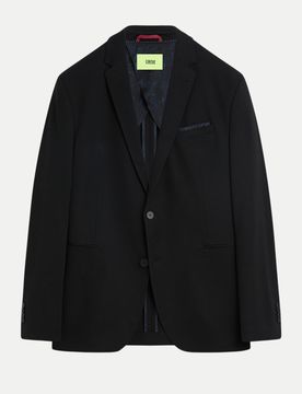 Regular-Fit Blazer Cito Schwarz 50