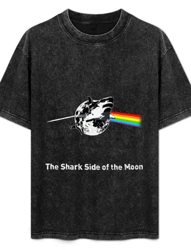 The Shark Side of the Moon T-Shirt Lightweight Running Sports T-Shirt - Aliexpress - FashionsVida