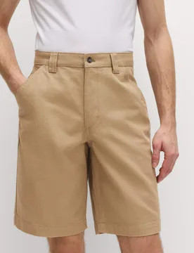 Loose Fit Pure Cotton Utility Shorts Toffee male - M&S - FashionsVida