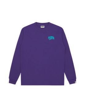 Small Arch Logo L/S T-Shirt - Grape