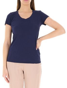 T-shirt in cotone BLU NOTTE XS